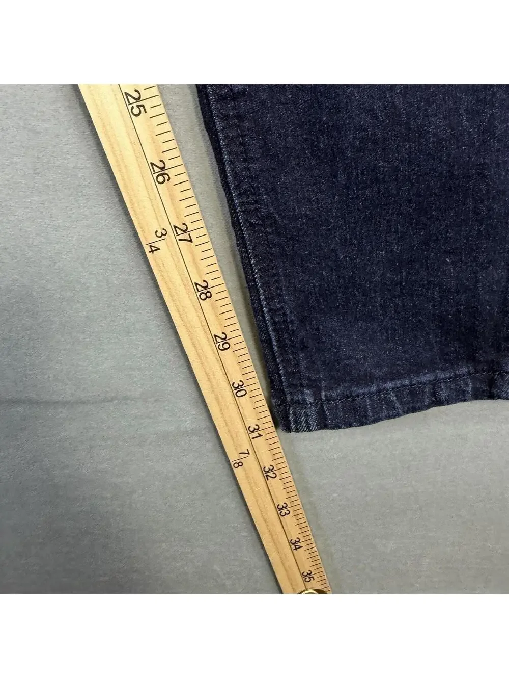 Barbell Apparel Jeans Mens 28 Blue Dark Wash Skinny Fit Casual Stretch Denim
